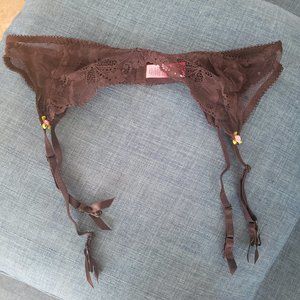 Betsey Johnson Intimates Sexy & Cute Lace Garter Belt